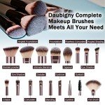 16-Piece Premium Synthetic Makeup Brush Set