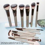 16-Piece Premium Synthetic Makeup Brush Set