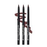 Ruby Kisses Cocoa Auto Lip Liner Pencils - 3-Pack