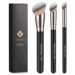 TEOYALL 3-Piece Contour Conceal Brush Set