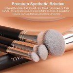 TEOYALL 3-Piece Contour Conceal Brush Set