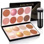 16-Color Blush and Highlighter Makeup Palette