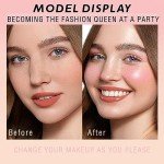 16-Color Blush and Highlighter Makeup Palette