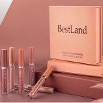 6-Pack Long-Lasting Matte Liquid Lipstick Set