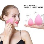 6 Soft Makeup Blender Sponges Set - Light Pink