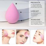 6 Soft Makeup Blender Sponges Set - Light Pink