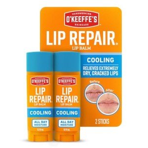 O'Keeffe's Cooling Lip Repair Balm Twin Pack
