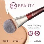 BK Beauty 101 Contoured Foundation Makeup Brush
