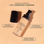 Milani Conceal + Perfect Foundation & Concealer - Creamy Natural