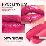 LANGMANNI 12-Piece Lip Gloss Set - Glossy Shades