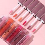 LANGMANNI 12-Piece Lip Gloss Set - Glossy Shades