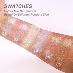 Baked Highlighter Powder Palette - Sheer Pearl Shimmer