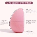 BEAKEY Flat Duo Makeup Sponge Set - Pink