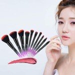 10-Piece Makeup Brush Set for All Your Needs