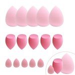 15 Pcs Multi-Colored Makeup Blender Sponges