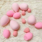 15 Pcs Multi-Colored Makeup Blender Sponges