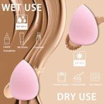 15 Pcs Multi-Colored Makeup Blender Sponges