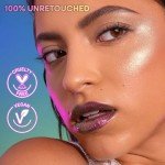 wet n wild Chameleon Chrome Highlighter, Dynamic Color Shift, Liquid-to-Baked Texture, Customizable Luminous Radiance, Cruelty-Free - Too Sirius