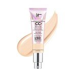 IT Cosmetics Your Skin But Better CC+ Cream Illumination - Color Correcting Cream, Full-Coverage Foundation, Hydrating Serum & SPF 50+ Sunscreen Radiant Finish 1.08 fl oz