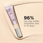 IT Cosmetics Your Skin But Better CC+ Cream Illumination - Color Correcting Cream, Full-Coverage Foundation, Hydrating Serum & SPF 50+ Sunscreen Radiant Finish 1.08 fl oz