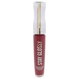 Rimmel Stay Glossy Lip Gloss - Non-Sticky and Lightweight Formula for Lip Color and Shine - 200 Tainted Love, .18oz