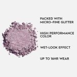 Urban Decay 24/7 Moondust Glitter Eyeshadow Single (Glitter Rock - Multidimensional Pink Sparkle), Buildable Sparkly Eye Glitter, Long-lasting Shimmer Finish, Reflective Eye Shadow Topper - 0.06 oz