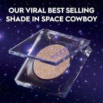 Urban Decay 24/7 Moondust Glitter Eyeshadow Single (Glitter Rock - Multidimensional Pink Sparkle), Buildable Sparkly Eye Glitter, Long-lasting Shimmer Finish, Reflective Eye Shadow Topper - 0.06 oz