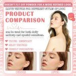 4 Colors Blush Palette for Cheeks,Face Matte Contour Blush Makeup Palette,Buildable Shimmer Facial Cheek Blusher Shades,Blendable Cosmetic Makeup Blush with Blush Brush 01