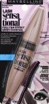 Maybelline Lash Sensational Waterproof Mascara, Lengthening and Volumizing for a Full Fan Effect, Brownish Black, 1 Count