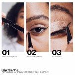 Smashbox Always Sharp Longwear Waterproof Kohl Eyeliner Pencil | Self-Sharpening Cap, Waterproof + High Pigment, Raven