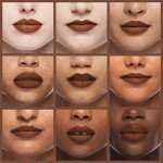 Ruby Kisses Auto Lip Liner Pencil, Long Lasting & Non-Fading, Smooth Application, Non-Feathering with Rich Color, No Sharpener Needed, Ideal for Full Lips Look (Espresso) (3 PACK)