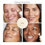 Ogee Sculpted Face Stick (OPAL - STARLIGHT WHITE) Certified Organic Highlighter Makeup - Multi-Use Glow Highlighter Stick