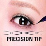 Heroine Make by KISSME Waterproof Smooth Liquid Eyeliner, Japanese Eye Makeup for Smudge-free, Super Keep 01 Jet Black