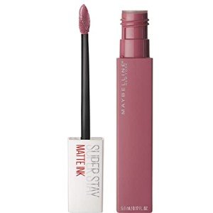 Maybelline Super Stay Matte Ink Liquid Lipstick Makeup, Long Lasting High Impact Color, Up to 16H Wear, Lover, Mauve Neutral, 1 Count, Packaging May Vary