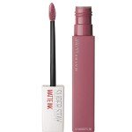 Maybelline Super Stay Matte Ink Liquid Lipstick Makeup, Long Lasting High Impact Color, Up to 16H Wear, Lover, Mauve Neutral, 1 Count, Packaging May Vary
