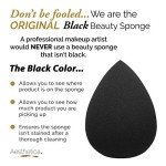 Aesthetica Cosmetics Beauty Sponge Blender - Latex Free and Vegan Makeup Sponge Blender - For Powder, Cream or Liquid Application (2 PACK)