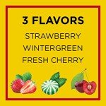 Carmex Daily Care Moisturizing Lip Balm Pack, Lip Balm With Sunscreen in Fresh Cherry, Strawberry and Wintergreen -0.35 Ounce (Pack of 3)