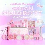 wet n wild Hello Kitty Highlighter Trio, Multi-Dimensional Glow with Iridescent Pearls, Silky-Smooth Buildable & Blendable Formula, Cruelty-Free & Vegan - Forever Star
