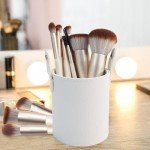 HEYMKGO Makeup Brushes,18Pcs Makeup Brushes Set Professional Premium Synthetic Foundation Powder Blush Blending Face Brush Kit, Eyeshadow Set Brush Set Kit with Case(Apricot)