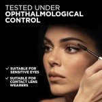 L’Oréal Paris Voluminous Panorama Mascara, Volumizing and Lengthening Mascara, Washable Longwear and Smudge Resistant Make Up, Blackest Black, 0.33 Fl Oz