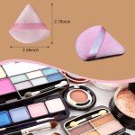 GFOUNS 21 pcs Beauty blender Makeup Sponge Bulk:Blender Sponges 21 Pcs for Liquid, Cream, and Powder, Multi-colored Pink make up sponges for foundation