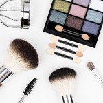 MORGLES Eyeshadow Applicators Double Sided, 50PCS Eyeshadow Brush 2.4 Inch Makeup Applicator Sticks for Women Girls, Black