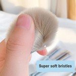 Makeup Brushes 8 Pieces Makeup Brush Set, Makeup Brushes Foundation Blend Blush Concealer Eye Shadow Blend Eye Liner Makeup Brush Set for Travel Makeup Bag (Pink)