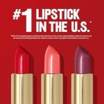 Revlon Super Lustrous Lipstick, Creamy Formula For Soft, Fuller-Looking Lips, Moisturized Feel, 130 Rose Velvet, 0.15 oz