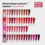 Revlon Super Lustrous Lipstick, Creamy Formula For Soft, Fuller-Looking Lips, Moisturized Feel, 130 Rose Velvet, 0.15 oz
