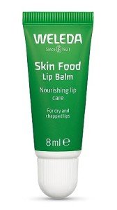 Weleda Skin Food Lip Butter, 0.27 Ounce, Plant Rich Moisturizing Lip Care with Sunflower Seed Oil, Chamomile and Calendula