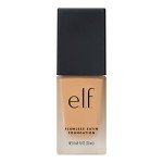 e.l.f. Flawless Satin Foundation, Lightweight & Medium Coverage, Semi-Matte Finish, Vegan & Cruelty-Free, Toffee, 0.68 Fl Oz (20mL)