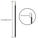 eBoot 100 Pack Disposable Eyeliner Brush Applicator Cosmetic Eye Wands Makeup Tool