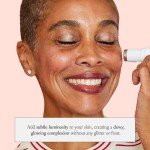 BOOM! by Cindy Joseph Boomstick Glimmer - Natural Face Highlighter Stick & Illuminator for Face & Body - Multi-Use Vegan Makeup Stick for Older Women & Mature Skin