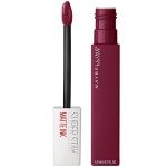 Maybelline Super Stay Matte Ink Liquid Lipstick Makeup, Long Lasting High Impact Color, Up to 16H Wear, Founder, Cranberry Red, 1 Count, Packaging May Vary